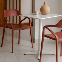 Mesa Elio Baja 75cm Cuadrada