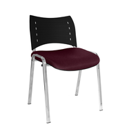 Silla Innova Tapizada Cromo