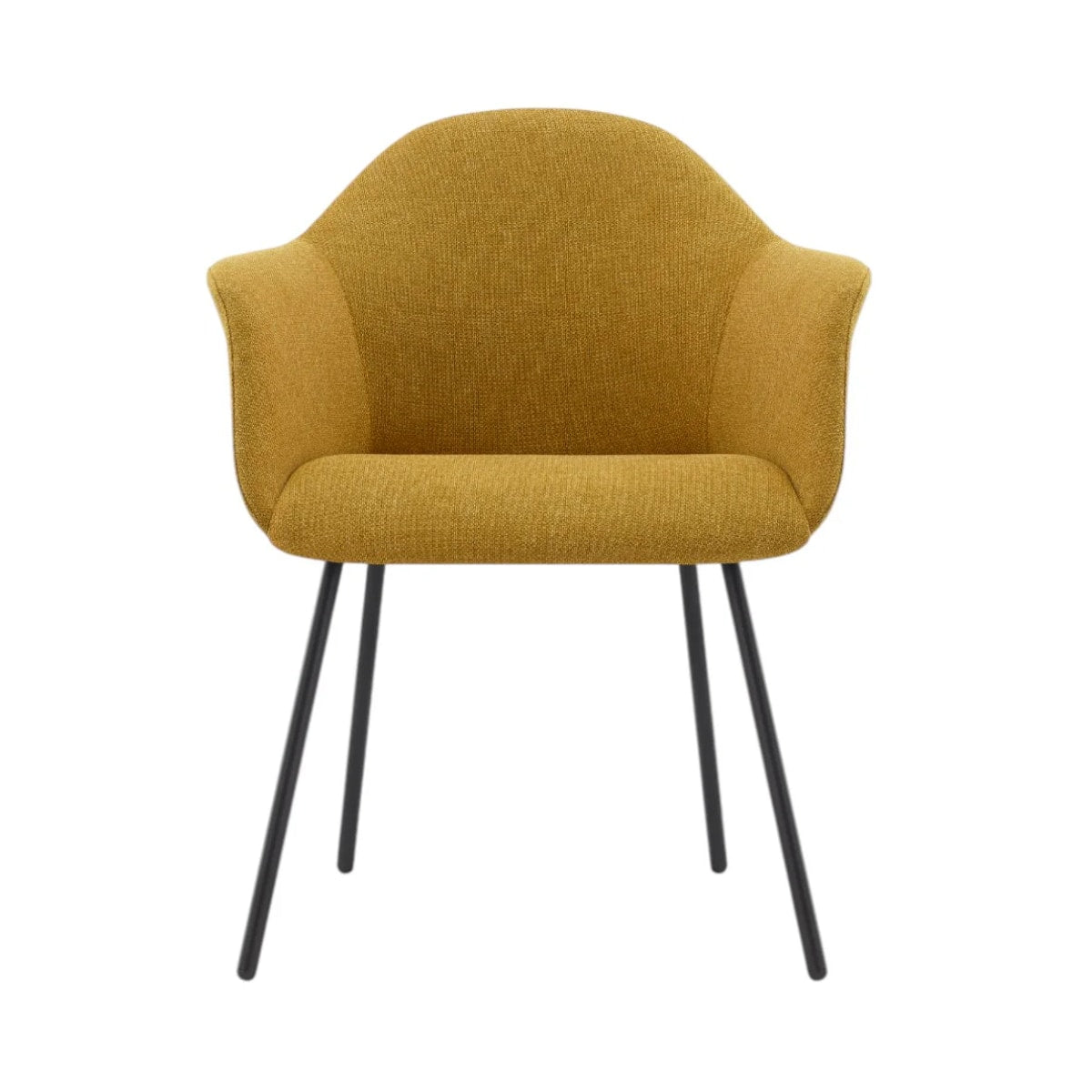 Sillón Alessia 4 patas negra