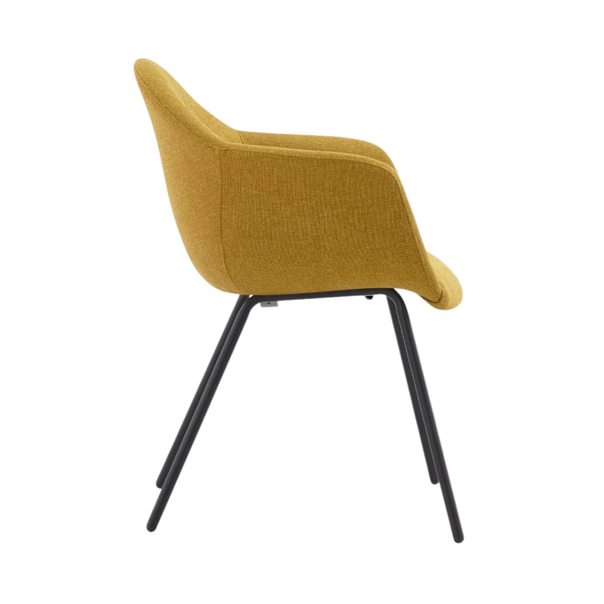 Sillón Alessia 4 patas negra