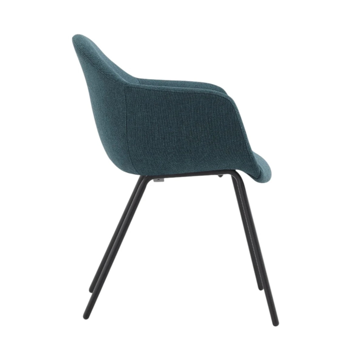 Sillón Alessia 4 patas negra