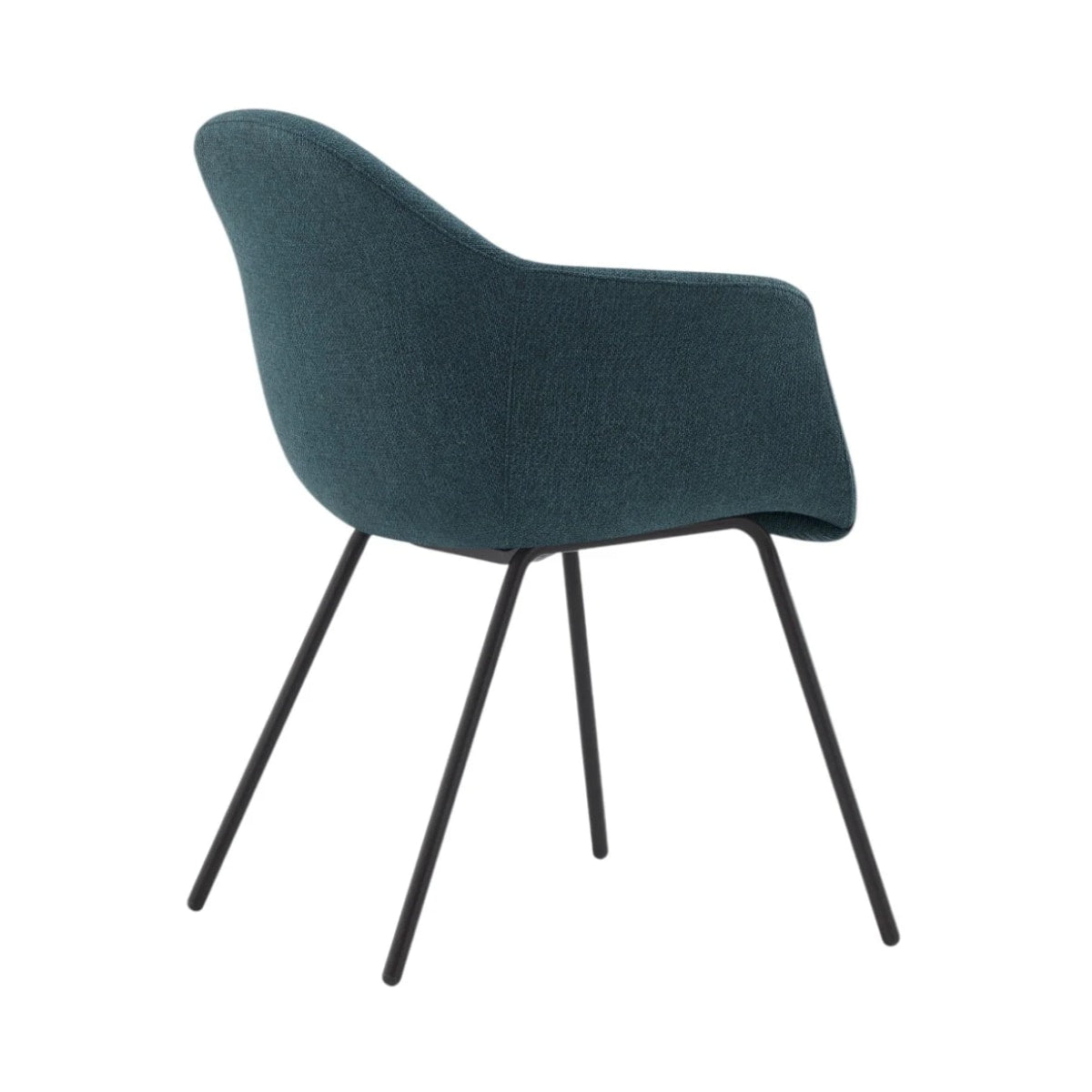 Sillón Alessia 4 patas negra