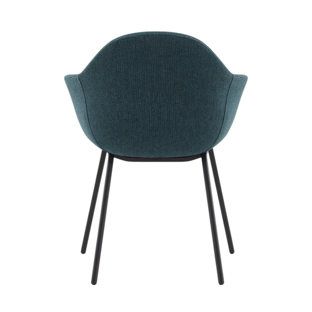 Sillón Alessia 4 patas negra