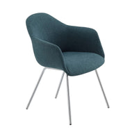 Sillón Alessia 4 puntas cromado