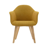 Sillón Alessia base madera