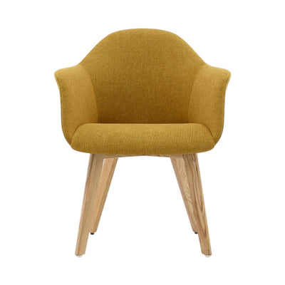 Sillón Alessia base madera
