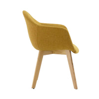 Sillón Alessia base madera