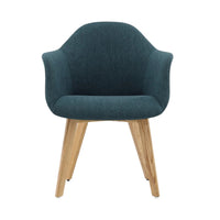 Sillón Alessia base madera