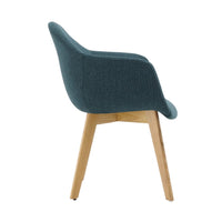 Sillón Alessia base madera