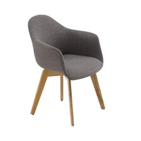 Sillón Alessia base madera