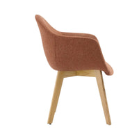 Sillón Alessia base madera